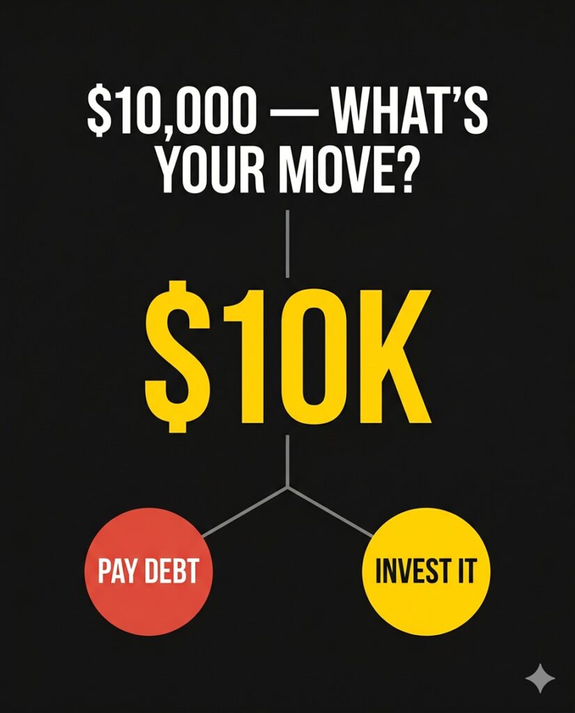 You Get $10K, No Strings Attached — What Do You Do?