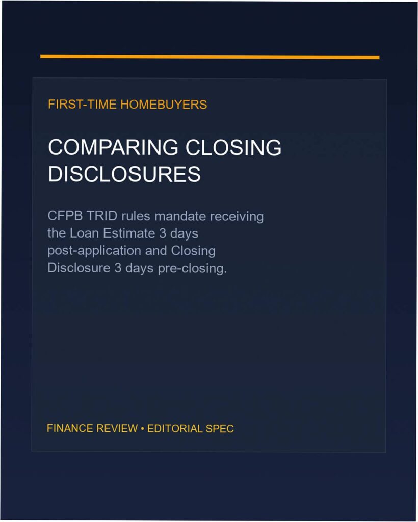 closing costs loan estimate disclosure window