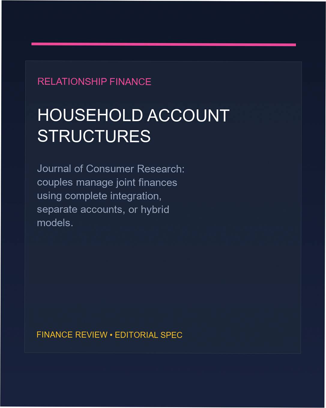 couples financial account structures garbinsky