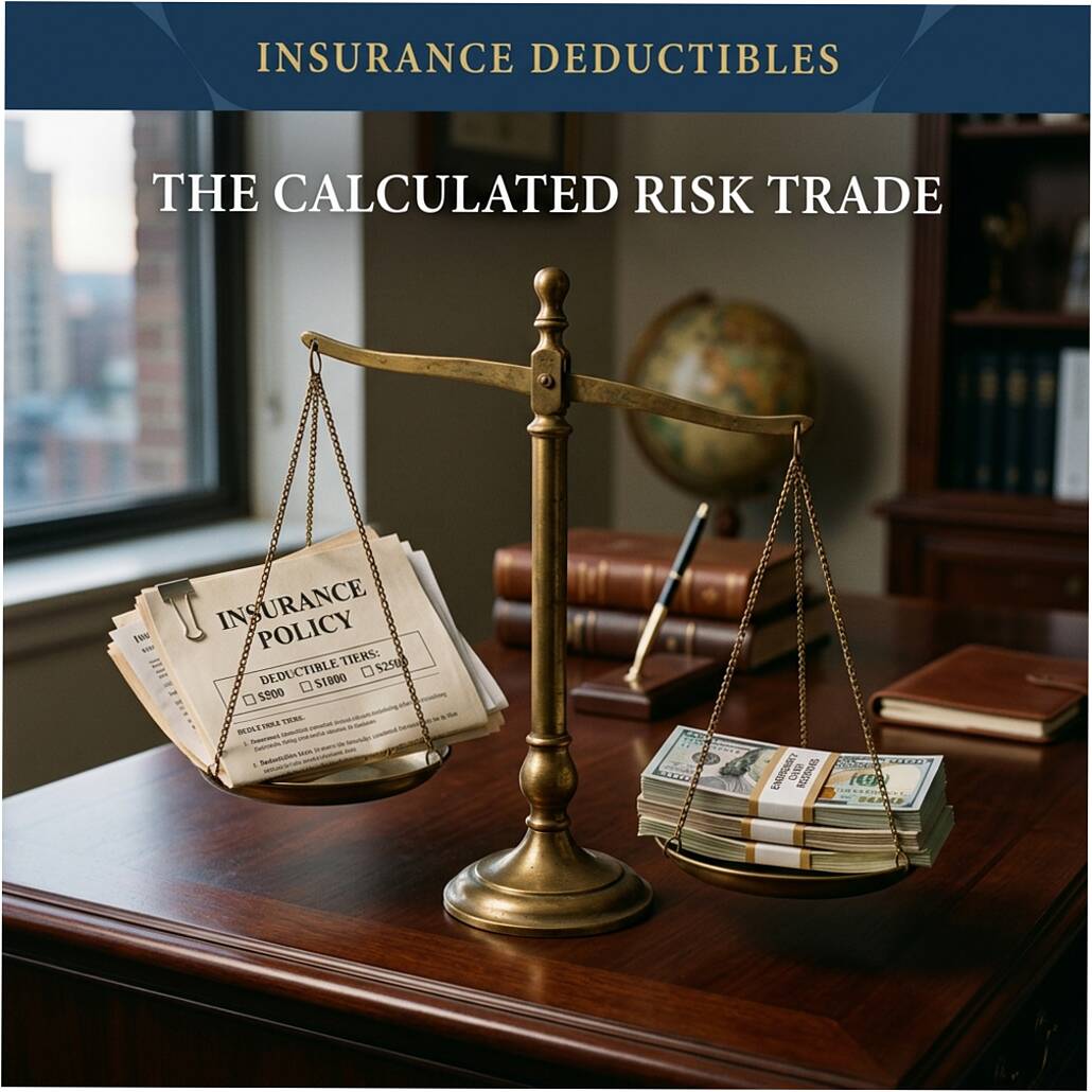 insurance deductible choice calculated bet