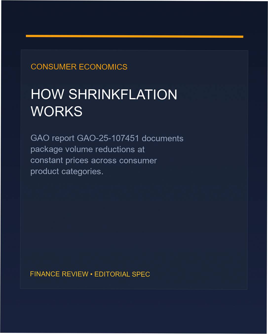 shrinkflation unit pricing gao report